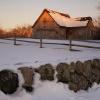 "The Old Thatched Barn in Winter, Barnstable", photography by Anita Winstanley Roark.  Contact us for edition and size availability.  